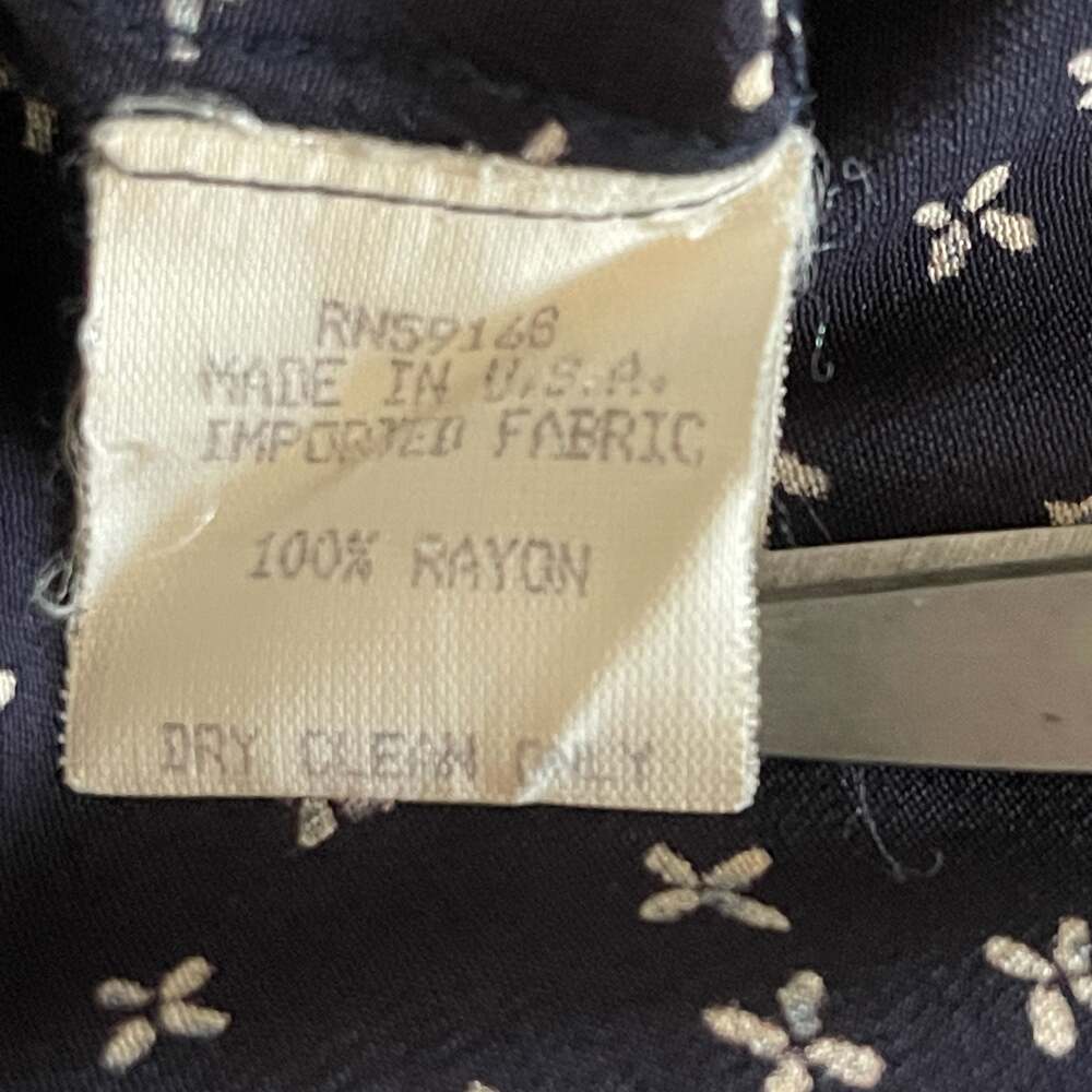 A true Vintage Summer Dress in size 12 - Picture 7 of 7